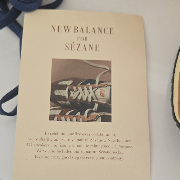 Sezane X New Balance 471 Sneakers, Sold Out Ltd Edition, 7US W, EUC - Picture 7 of 10